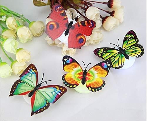 3D Butterfly LED Light for Home Decoration – Set of 3 Decorative Lights
