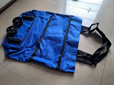 Foldable Lightweight Polyester Shopping Trolley Bag – Multi-Purpose Waterproof Grocery & Travel Trolley Bag